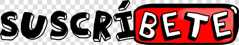 Thumb Image   Letras De Suscribete Para Youtube  HD Png DownloadTransparent PNG