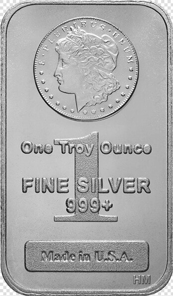 Show Me Silver Rectangular Coins That Are 99 9  Silver  HD Png DownloadTransparent PNG