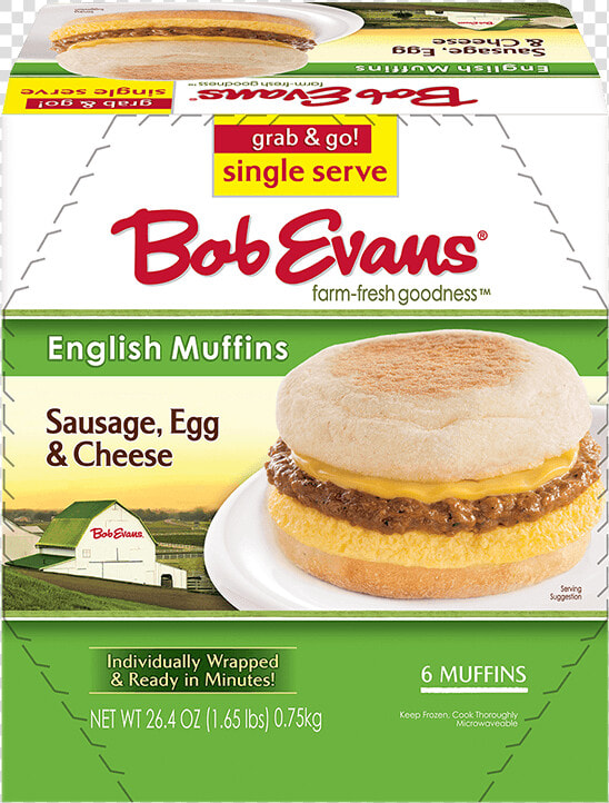 Bob Evans Single Serve Sausage  Egg  amp  Cheese English   Bob Evans Mashed Potatoes Target  HD Png DownloadTransparent PNG