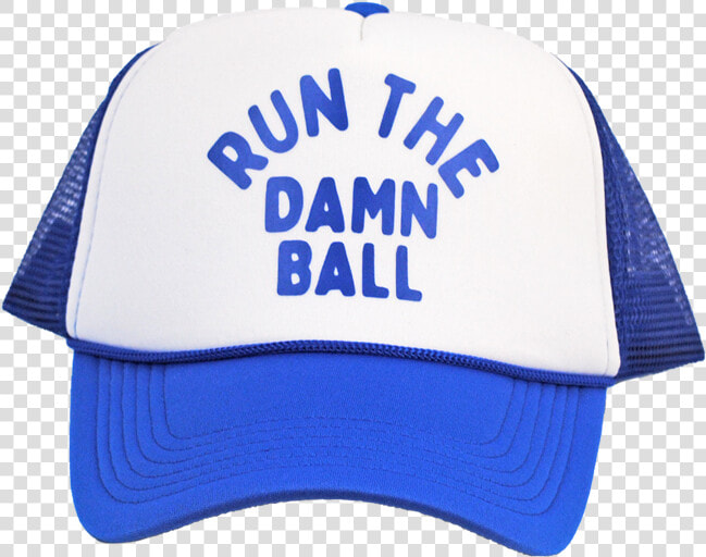 Run The Damn Ball Hat Data large Image   cdn   Baseball Cap  HD Png DownloadTransparent PNG