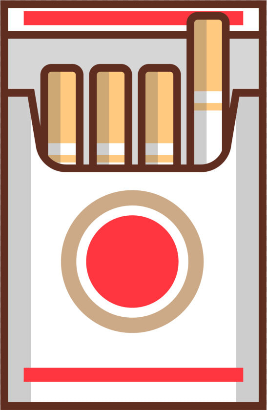 Humo De Cigarro Vector Png   Cajetilla De Cigarros Dibujo  Transparent PngTransparent PNG