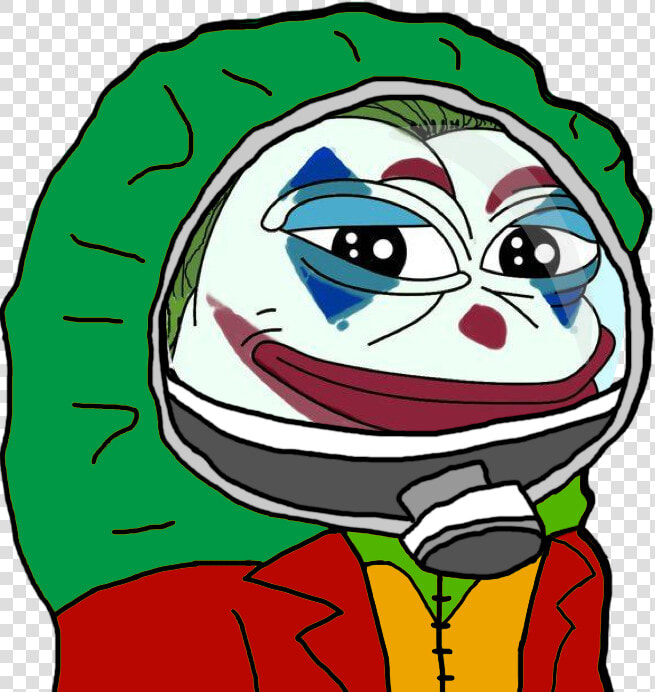 Face Facial Expression Green Nose Clip Art Cheek Cartoon   Joker Pepe Meme  HD Png DownloadTransparent PNG