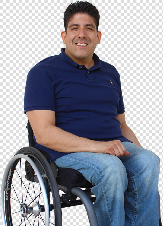 Photo Of A Young Man Sitting In A Wheelchair   Wheelchair  HD Png DownloadTransparent PNG