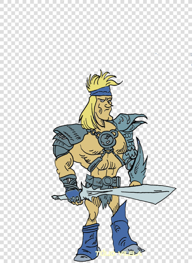 Cartoony He man   Cartoon  HD Png DownloadTransparent PNG