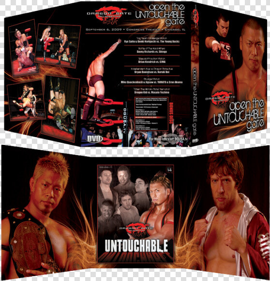 Untouchabledvd large   Shootfighting  HD Png DownloadTransparent PNG