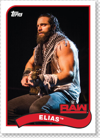 2018 Topps Wwe Heritage Elias Base Poster   Topps  HD Png DownloadTransparent PNG