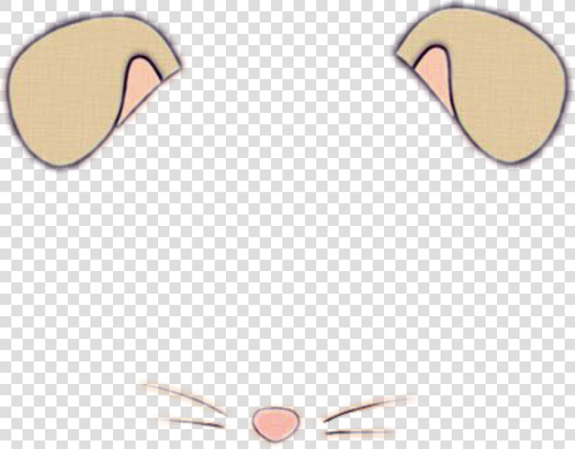 Filter Sticker Mouse   Snapchat Mouse Filter  HD Png DownloadTransparent PNG