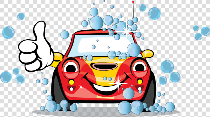 We Use The Latest  State Of The Art Equipment To Clean   Cartoon Car Wash Logo Transparent  HD Png DownloadTransparent PNG