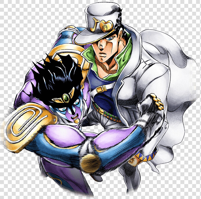 Unit Jotaro Kujo【part 4】   Jotaro Kujo And Star Platinum Part 4  HD Png DownloadTransparent PNG