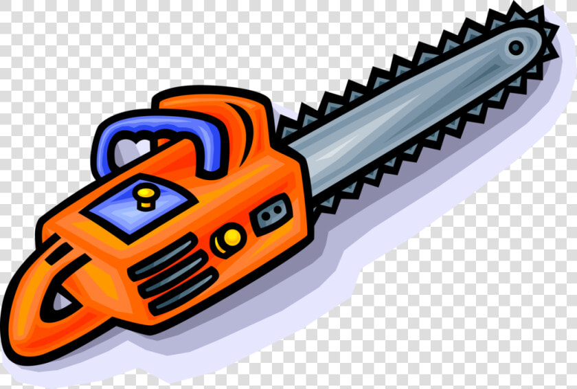 Vector Illustration Of Portable Mechanical Chainsaw   Fun Ela Worksheet For 4th Grade  HD Png DownloadTransparent PNG