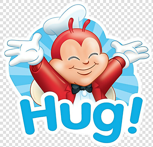 Hugging Clipart Love   Jollibee Images Clipart  HD Png DownloadTransparent PNG