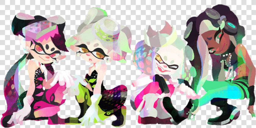 Transparent Version Of The Squid Sisters Off The Hook  HD Png DownloadTransparent PNG