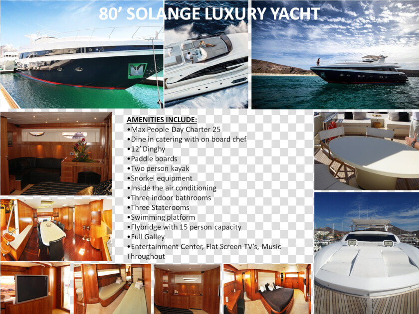 80′ Solange Luxury Yacht   Png Download  Transparent PngTransparent PNG