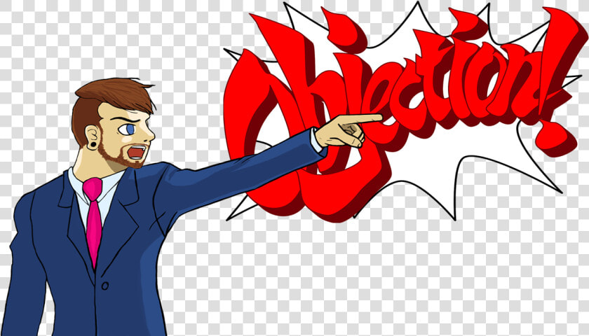 Phoenix Wright Objection Transparent   Png Download   Phoenix Wright Ace Attorney Objection Gif  Png DownloadTransparent PNG