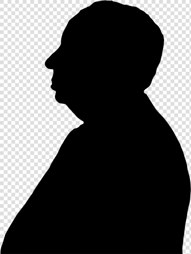 Silhouette Film Director Cameo Appearance   Alfred Hitchcock Silhouette Poster  HD Png DownloadTransparent PNG