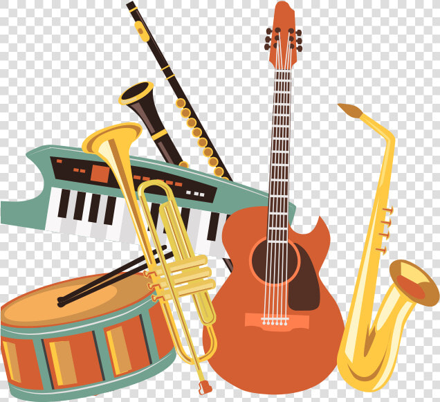 Instruments Clipart Musician   Transparent Background Music Instruments Clipart  HD Png DownloadTransparent PNG