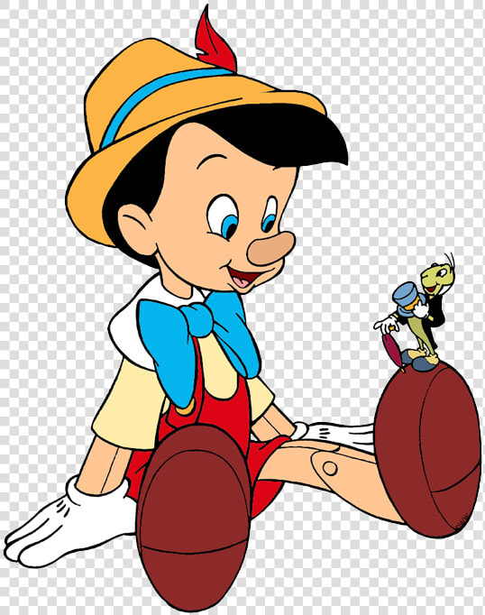 Draw Pinocchio Sitting Down  HD Png DownloadTransparent PNG