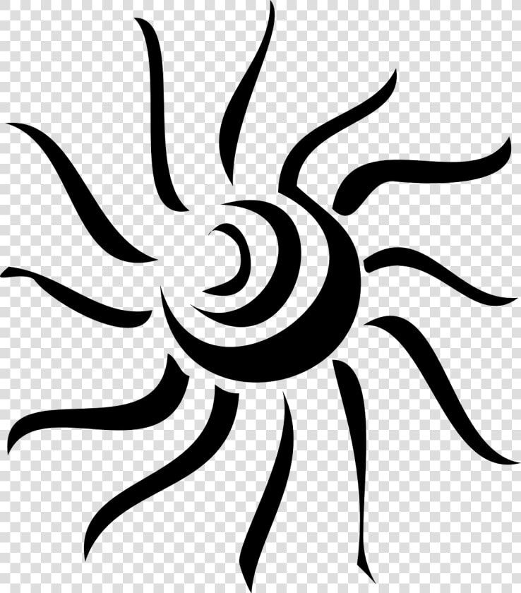 Sun Ray Art Free Picture   Transparent Sun Tattoo Png  Png DownloadTransparent PNG