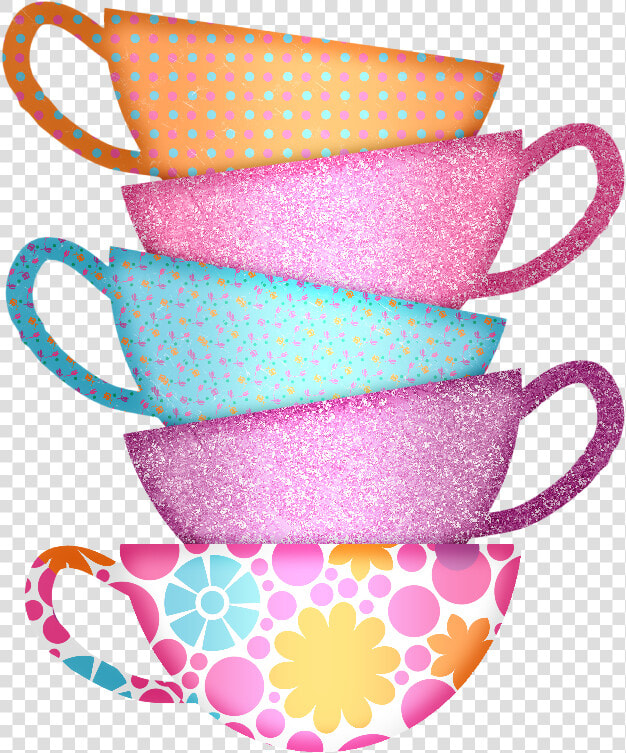 Tea Party Png   Clip Art Tea Party Cups  Transparent PngTransparent PNG