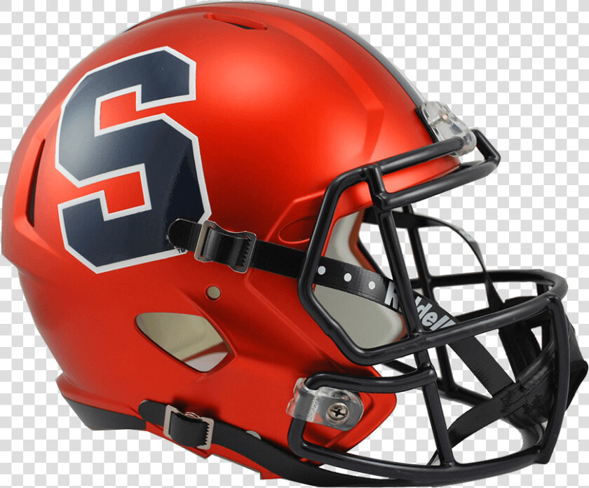 Syracuse Speed Replica Helmet   Syracuse Orange Football Helmet  HD Png DownloadTransparent PNG