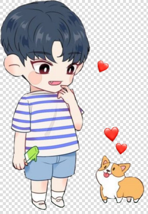 Chibi Mingyu Seventeen   Seventeen Mingyu Chibi  HD Png DownloadTransparent PNG