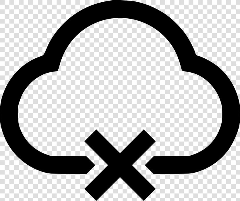 Cloud Offline Comments   Cloud Offline Icon Free  HD Png DownloadTransparent PNG