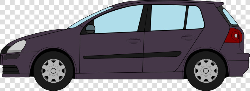 Vw Golf 5 Profile Drawing   Car Profile Drawing Png  Transparent PngTransparent PNG