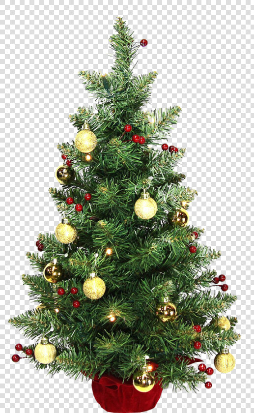 Decorated Christmas Tree Transparent Background   Christmas Images No Background  HD Png DownloadTransparent PNG