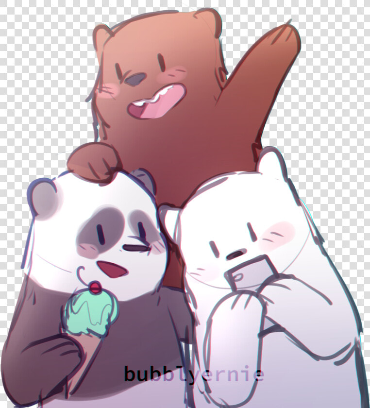 Transparent We Bare Bears Png   We Bare Bears Art  Png DownloadTransparent PNG