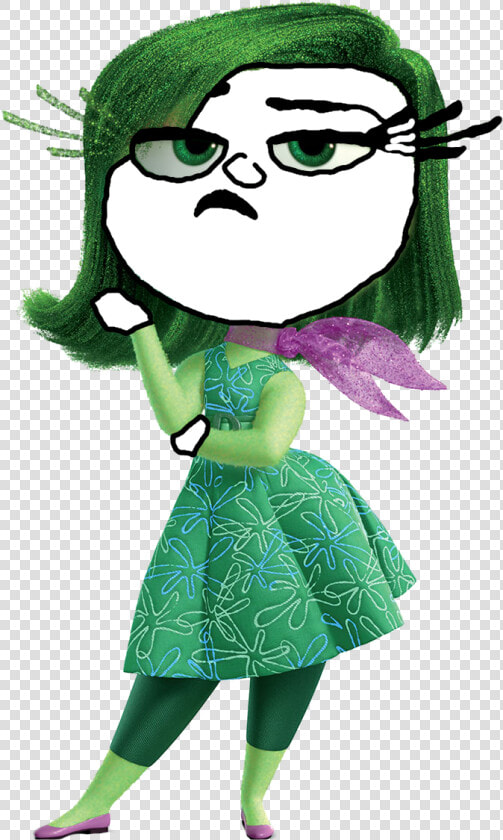 Disgust Inside Out Clipart   Png Download   Disgust Inside Out Clipart  Transparent PngTransparent PNG