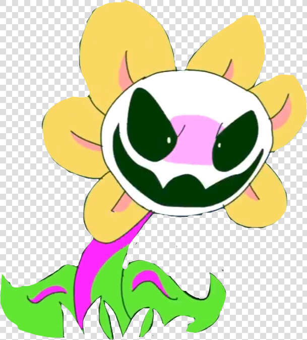  undertale  undertaleflowey  flowey  flower  angry   Undertale Flowey  HD Png DownloadTransparent PNG