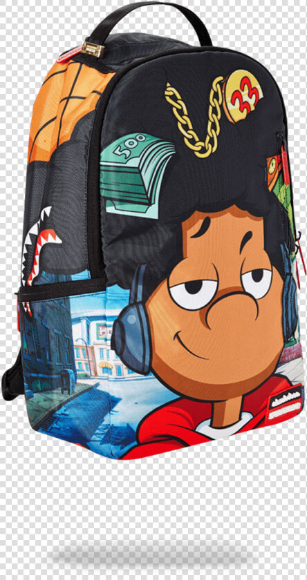 Sprayground Hey Arnold Gerald In The Zone Backpack   Hey Arnold Gerald Backpack  HD Png DownloadTransparent PNG