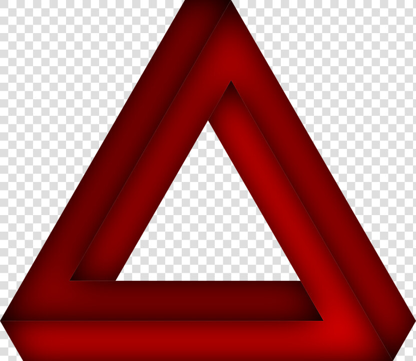 Penrose Triangle  The Impossible Triangle   Треугольник Пенроуза Png  Transparent PngTransparent PNG