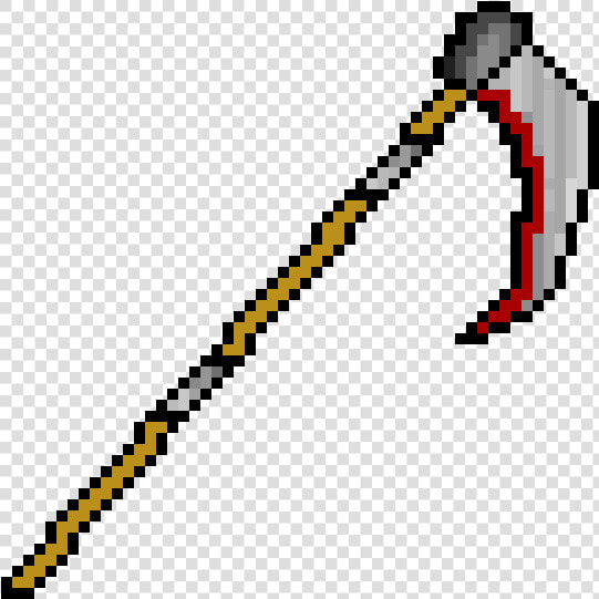 Scythe Pixel Art Png  Transparent PngTransparent PNG