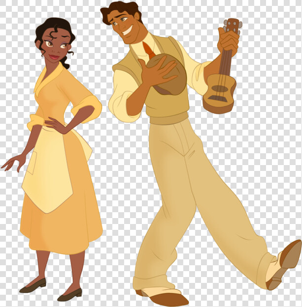 Disney Prince Naveen And Tiana  HD Png DownloadTransparent PNG