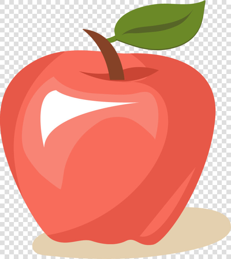 Clip Art Cartoon Transprent Png   Apple Fruit Drawing  Transparent PngTransparent PNG