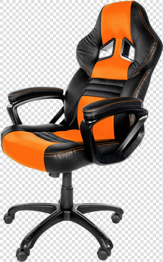 Arozzi Monza Ergonomic Gaming Chair   Png Download   Arozzi Orange Gaming Chair  Transparent PngTransparent PNG