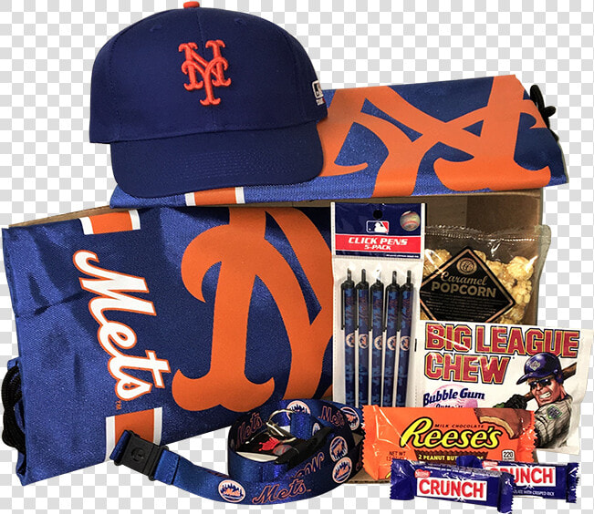 New York Mets Gift Basket   Baseball Cap  HD Png DownloadTransparent PNG