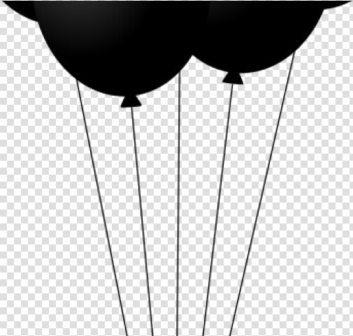 Black Balloons Cliparts   Desenho Balao Preto E Branco Png  Transparent PngTransparent PNG