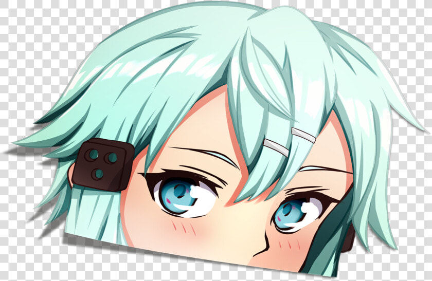 Sinon Peeker   Cartoon  HD Png DownloadTransparent PNG