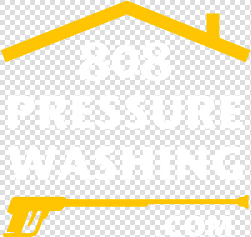 808 Pressure Washing White And Yellow With Margin   Sign  HD Png DownloadTransparent PNG