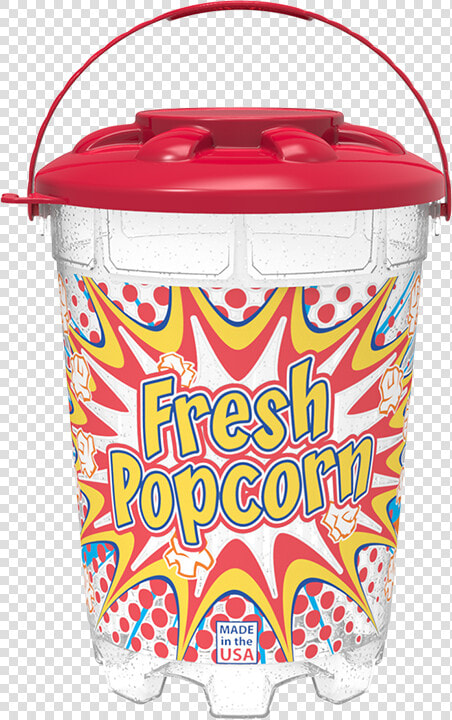 64oz Stackable Bucket With Snap on Lid And Handle  HD Png DownloadTransparent PNG