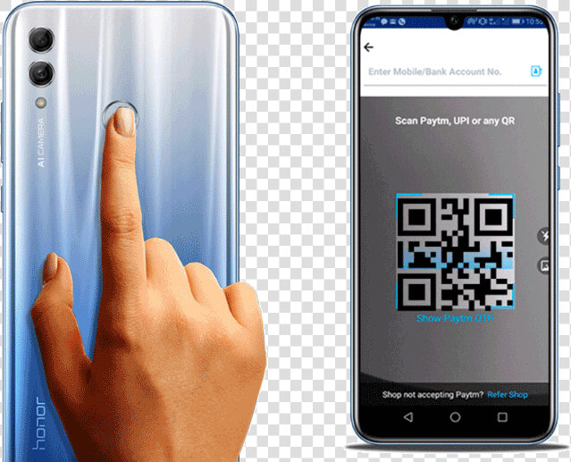 Honor 10 Lite One Touch Paytm Access   Iphone  HD Png DownloadTransparent PNG