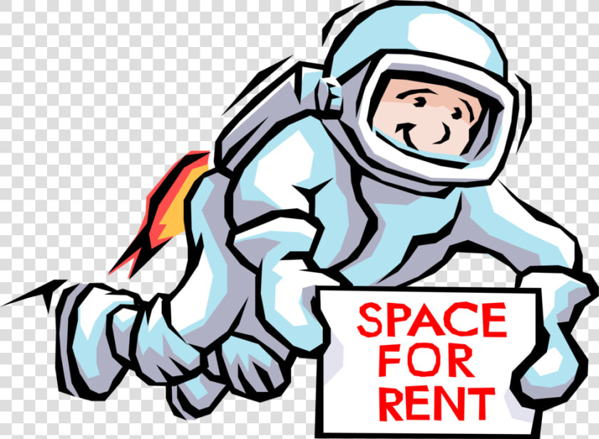 Vector Illustration Of Astronaut Spaceman With For  HD Png DownloadTransparent PNG