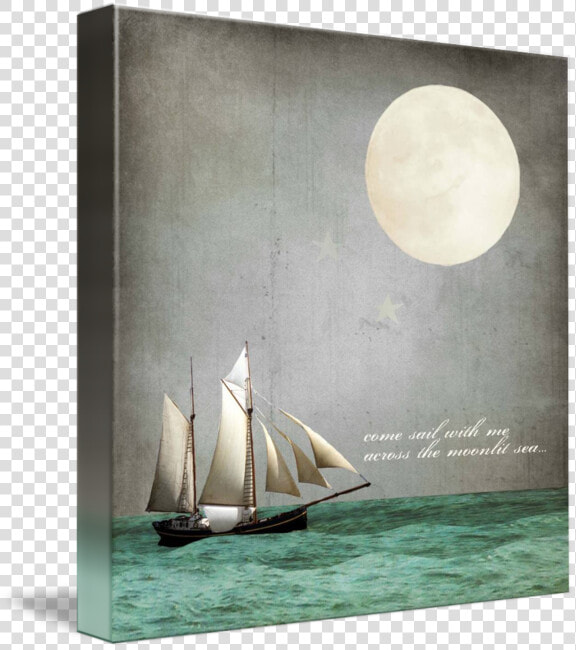 Mkc Photography Moonlight Canvas   Sail  HD Png DownloadTransparent PNG