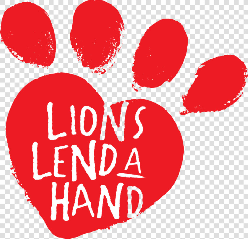 Lions Lend A Hand  HD Png DownloadTransparent PNG