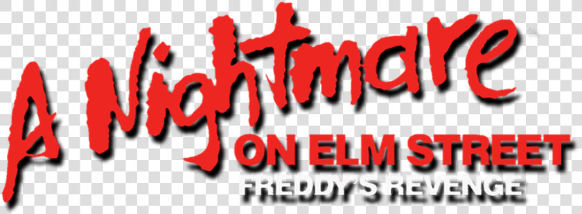 Nightmare On Elm Street Freddys Revenge Logo  HD Png DownloadTransparent PNG