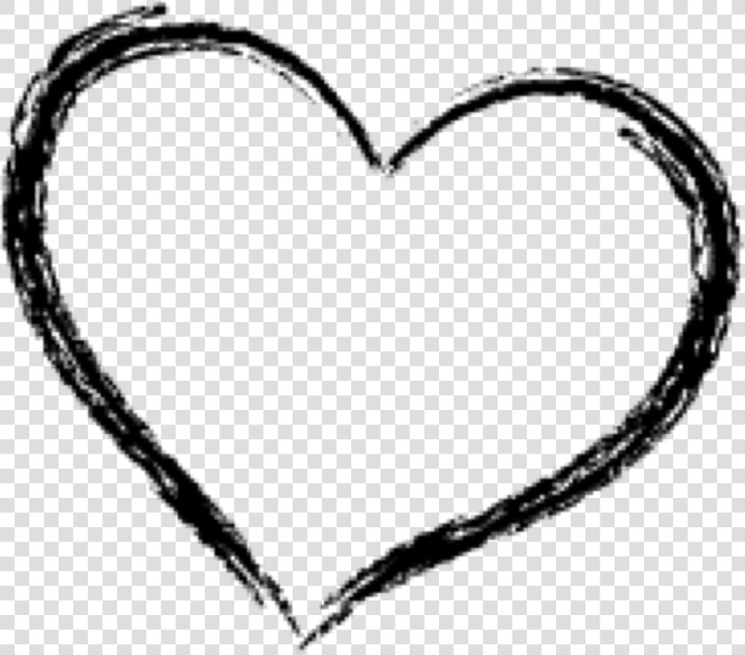 Doodle Heart Png Page   Black Heart Doodle Png  Transparent PngTransparent PNG