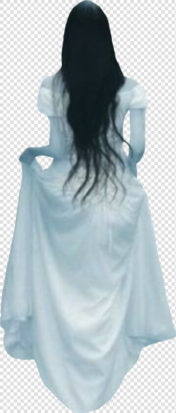  girl  dress  white  feeling  sad  waiting  dream  remember   Sad Girl Back Png  Transparent PngTransparent PNG