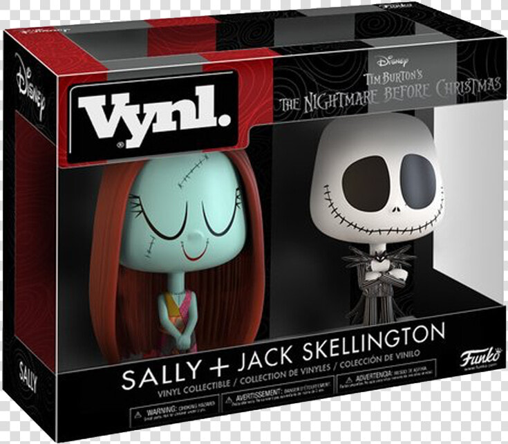  nightmare Before Christmas 21191 Sally And Jack Skellington   Vynl Nightmare Before Christmas  HD Png DownloadTransparent PNG